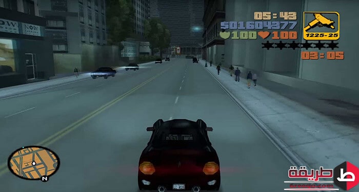 شفرات لعبة GTA 3