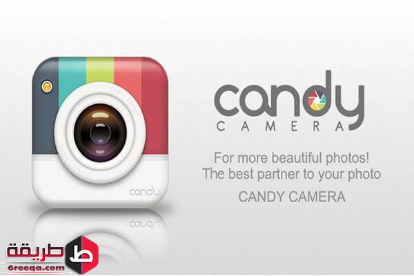 candy camera أفضل تطبيق كاميرا للأندرويد